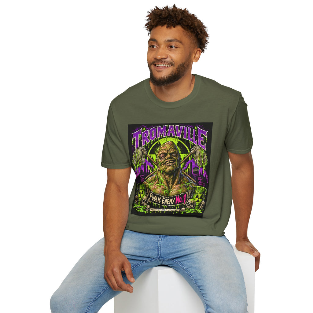T-Shirt — Tromaville Toxic Monster Graphic Tee