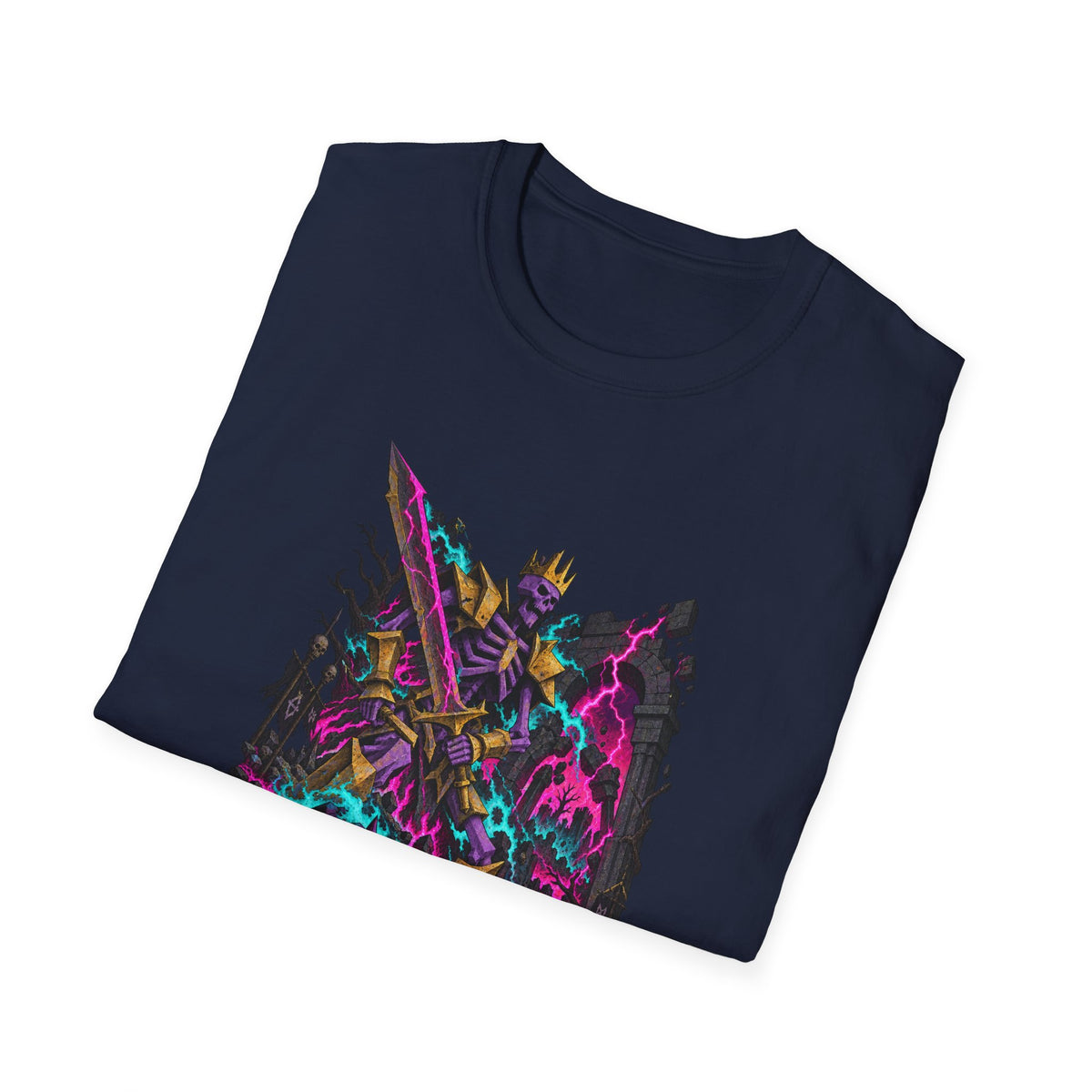Skeleton Lich King | Final Boss | Gamer Shirt