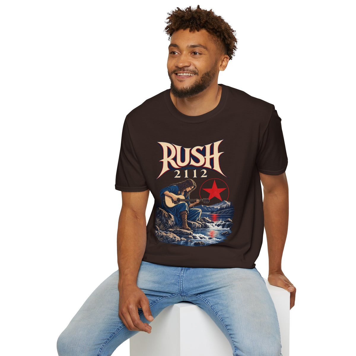 Rush | 2112 | Acoustic Guitar | Prog Band T-Shirt