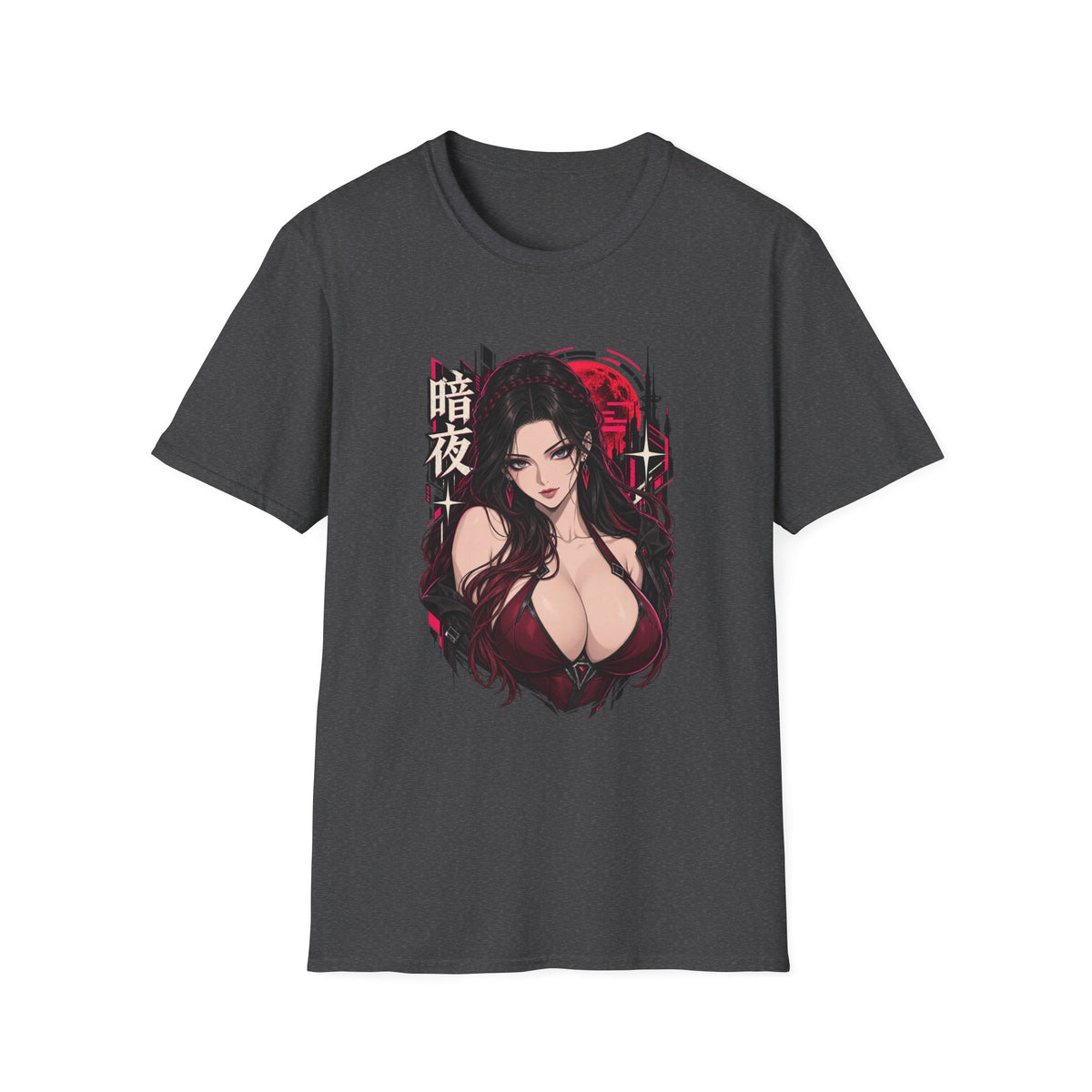 Noir | Sexy Anime Vampire Pin Up Girl | Waifu T-Shirt