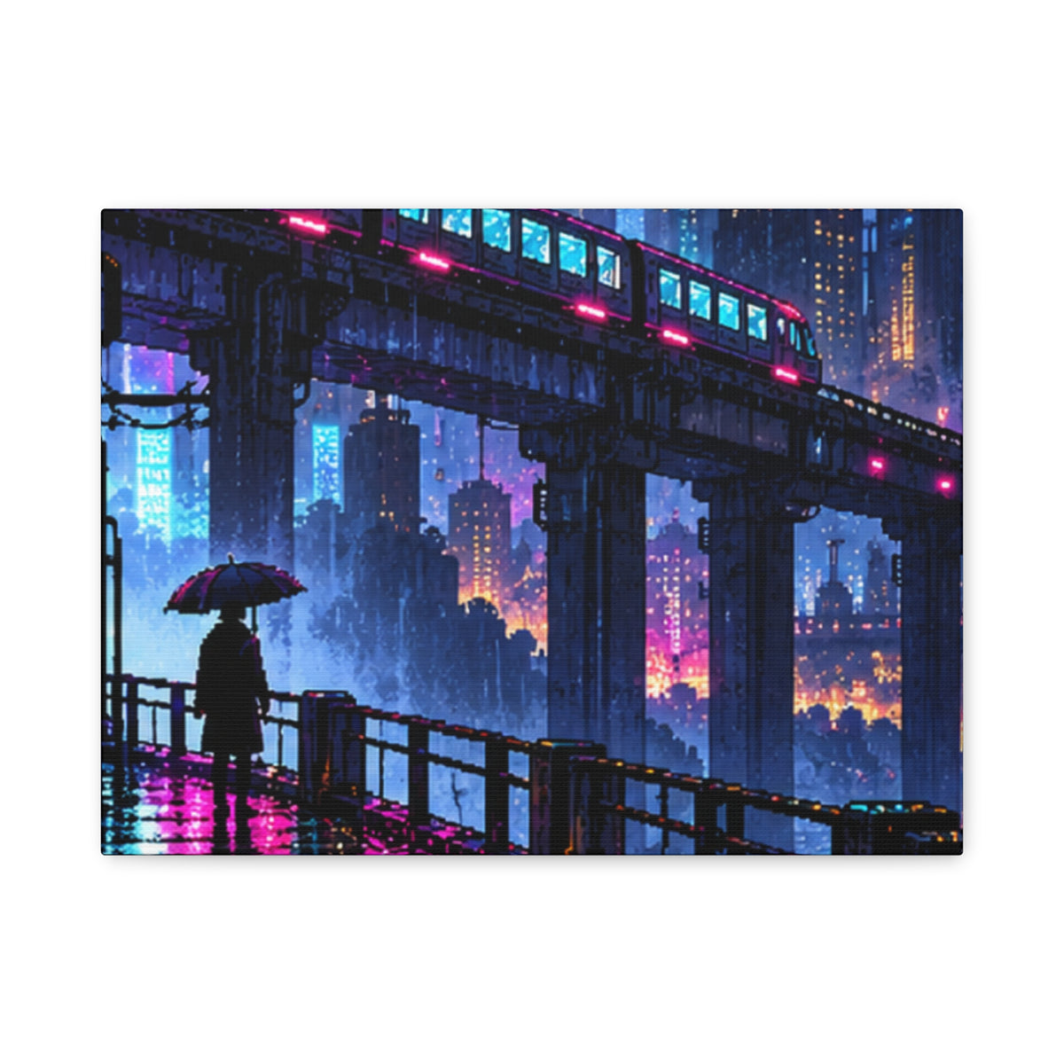 Stretched Matte Canvas Print — 1.25" Depth (Custom Design)