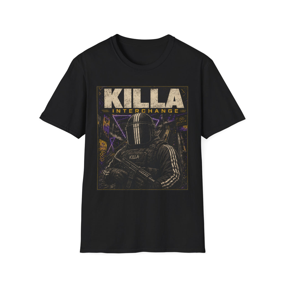 KILLA Interchange Graphic T-Shirt — Gamer FPS Video Game Tee