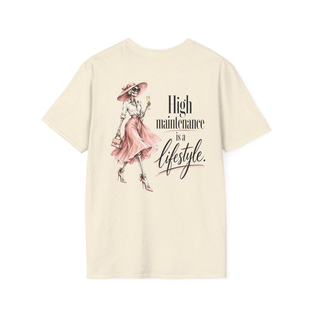 High Maintenance Is a Lifestyle | Double-Sided Tee