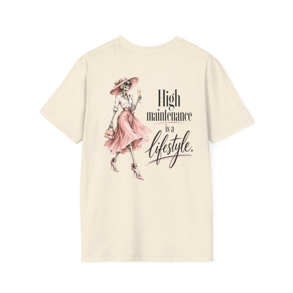 High Maintenance Is a Lifestyle | Double-Sided Tee