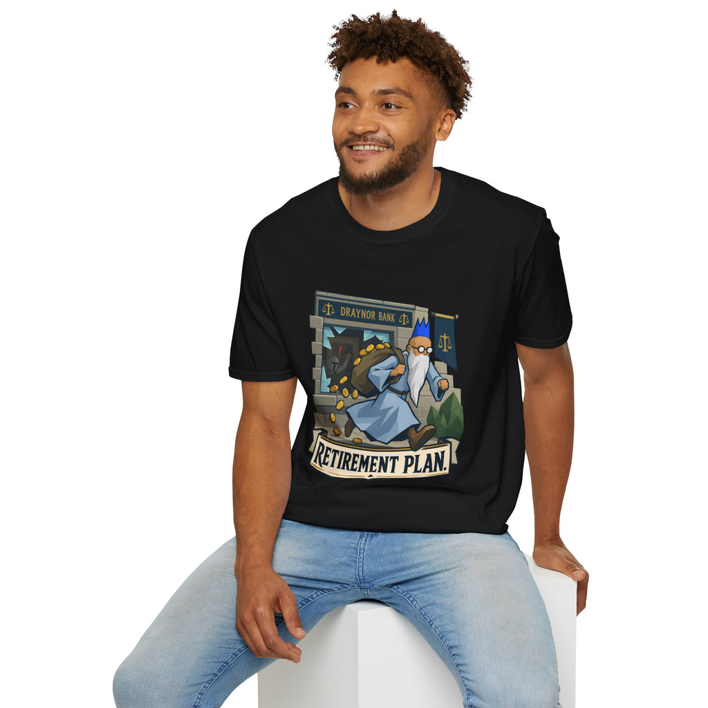 Retirement Plan Wise Old Man OSRS / Runescape T-Shirt