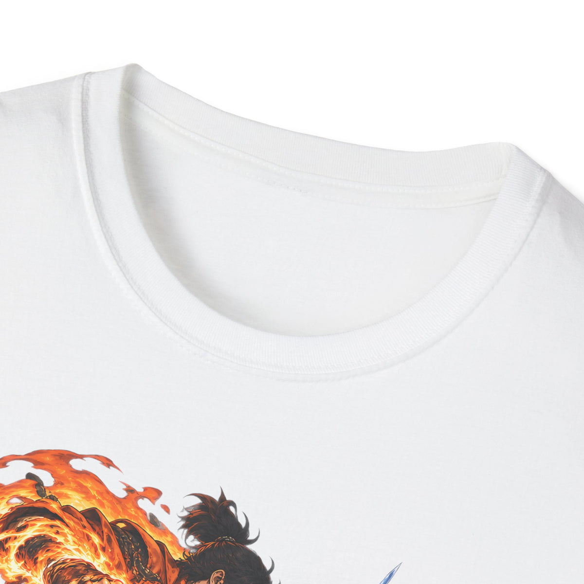 Elemental Battle | Fire vs Ice | Ninja Japanese Fantasy T-Shirt