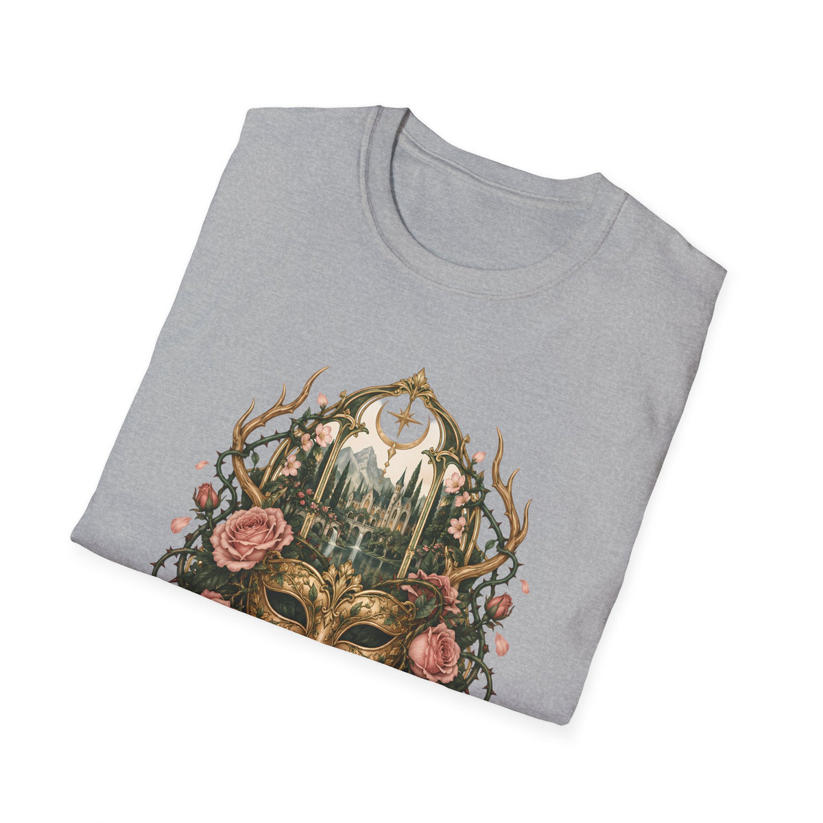 Spring Court | ACOTAR Book Floral Masquerade T-Shirt